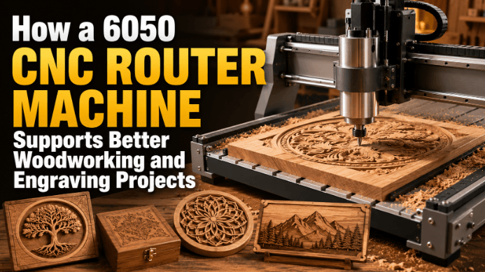 How a 6050 CNC Router Machine Supports Better Woodworking and Engraving Projects